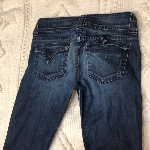 Hudson Dark wash Low Rise Flare Jean - Picture 8 of 12